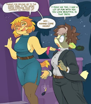 Porn Comics - Sophie & Fern’s First Time