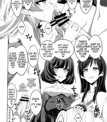 Futanari Onee-san x Otokonoko Cosplayer AV Satsuei Hen Kanzenban [colorized] comic porn sex 17