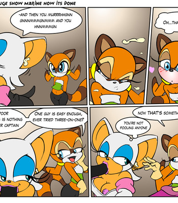 Rouge showing Marine how its done[M/F][W.I.P] comic porn sex 3