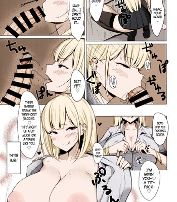 Ecchi na Gal JK to Yacchau Yatsu. | Fucking A Naughty High School Gyaru. [Colorized] comic porn sex 6