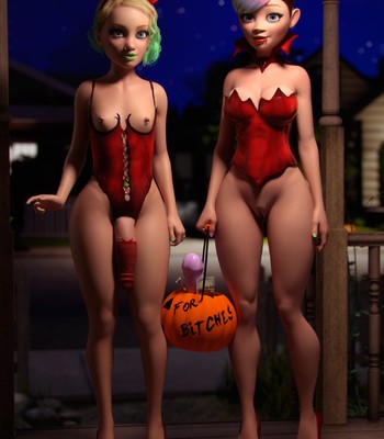 LustinVille: Episode 4 Halloween treats comic porn sex 14