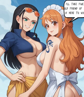 Porn Comics - [The-Skard] Robin x Nami