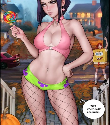 Porn Comics - Raven halloween