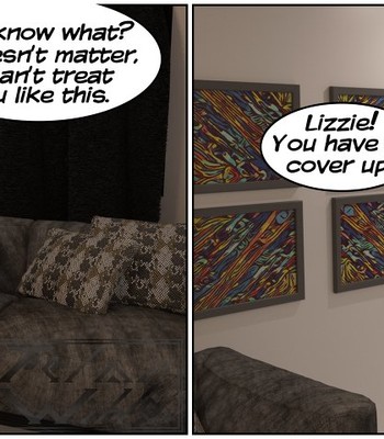 Futa Babysitter Lizzie comic porn sex 21