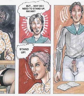 Teaching Her Student to be a Man [English] comic porn sex 3