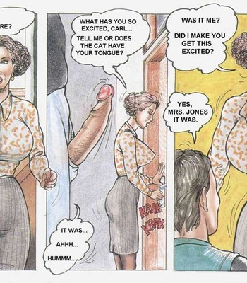 Teaching Her Student to be a Man [English] comic porn sex 4