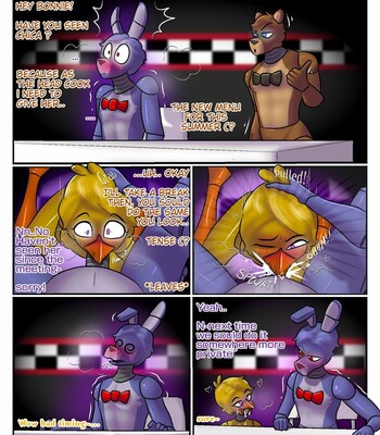 Chica and Bonnie by yerolay comic porn sex 4