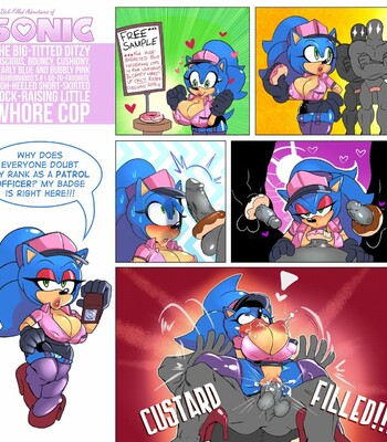 [Cuisine] Sonic The Whore Cop comic porn sex 6