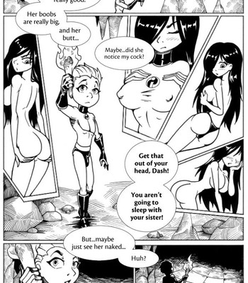 The Incredible (Black & White ) comic porn sex 4