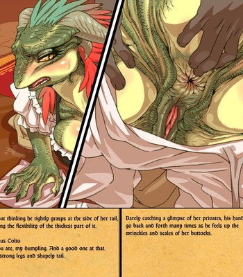 The Lusty Argonian Maid comic porn sex 3