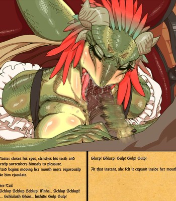 The Lusty Argonian Maid comic porn sex 12
