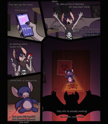 Toby Art’s comics: Lin X Sailie May, Baphomet Missummoning & Possessed Mom comic porn sex 41