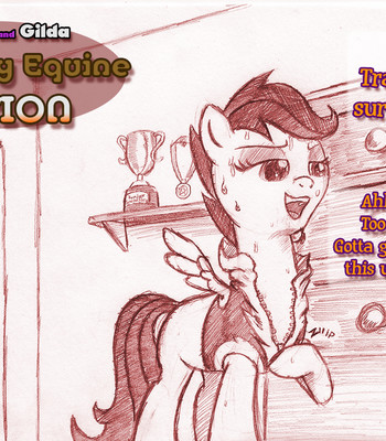 Feathery Equine ACTION (In progress) comic porn thumbnail 001