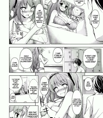 Ojou-sama to Kabe no Ana. comic porn sex 9