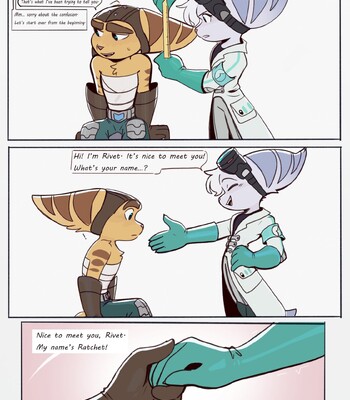 Porn Comics - Medic Rivet AU (WIP)