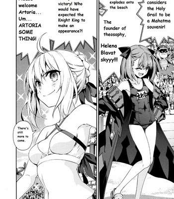 The Greatest in All History: Chaldea Beach Volleyball in OCEANUS (Fate/Grand Order) comic porn sex 13