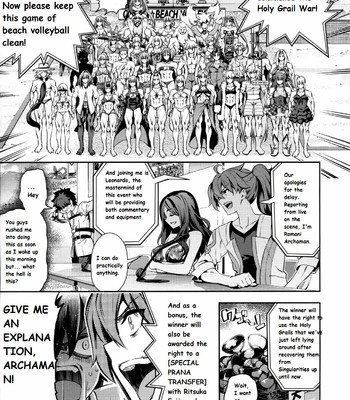 The Greatest in All History: Chaldea Beach Volleyball in OCEANUS (Fate/Grand Order) comic porn sex 24