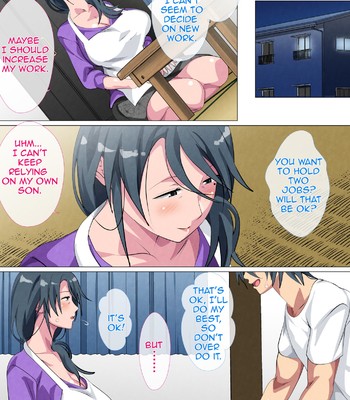 Widowed Mother Sayoko ~Record of a Copulation of a Mother and Son Living in a Small Room~ comic porn sex 62