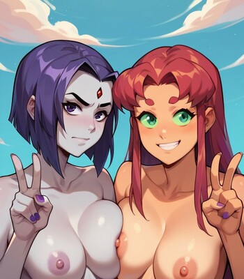 Starfire comic porn sex 7