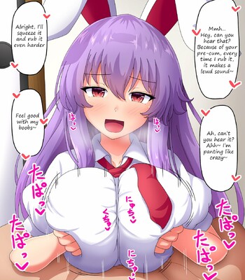 A story about getting Reisen to give you a clothed paizuri comic porn sex 3