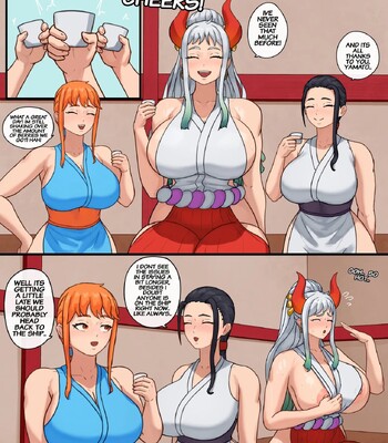 Porn Comics - Yamato’s All-Nighter at Onigashima (WIP)