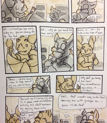 A Week at Freddy Cheeses by uniparasite comic porn sex 7