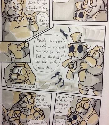 A Week at Freddy Cheeses by uniparasite comic porn sex 13