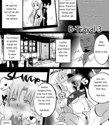 B-Trayal 3 (Sword Art Online) comic porn sex 2