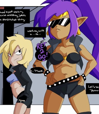 Undercover (Mighty Switch Force x Shantae) comic porn thumbnail 001