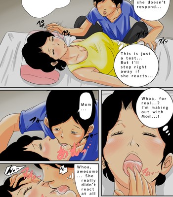 I Can Fuck Mom All I Want While She’s  Asleep! comic porn sex 9