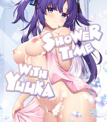 Shower de Yuuka to | Shower Time With Yuuka! comic porn thumbnail 001