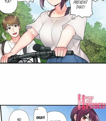 Bike Delivery Girl, Cumming To Your Door! | Jitensha Haitatsuin (※Rotor Souchakuchuu), Gaman Dekizu soto de Icchaimashita… comic porn sex 61