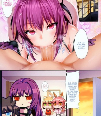Fate/Lewd Summoning 2 Scathach Hen comic porn sex 17