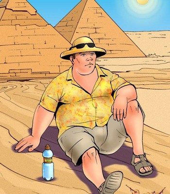 Adventure at Egypt comic porn sex 2