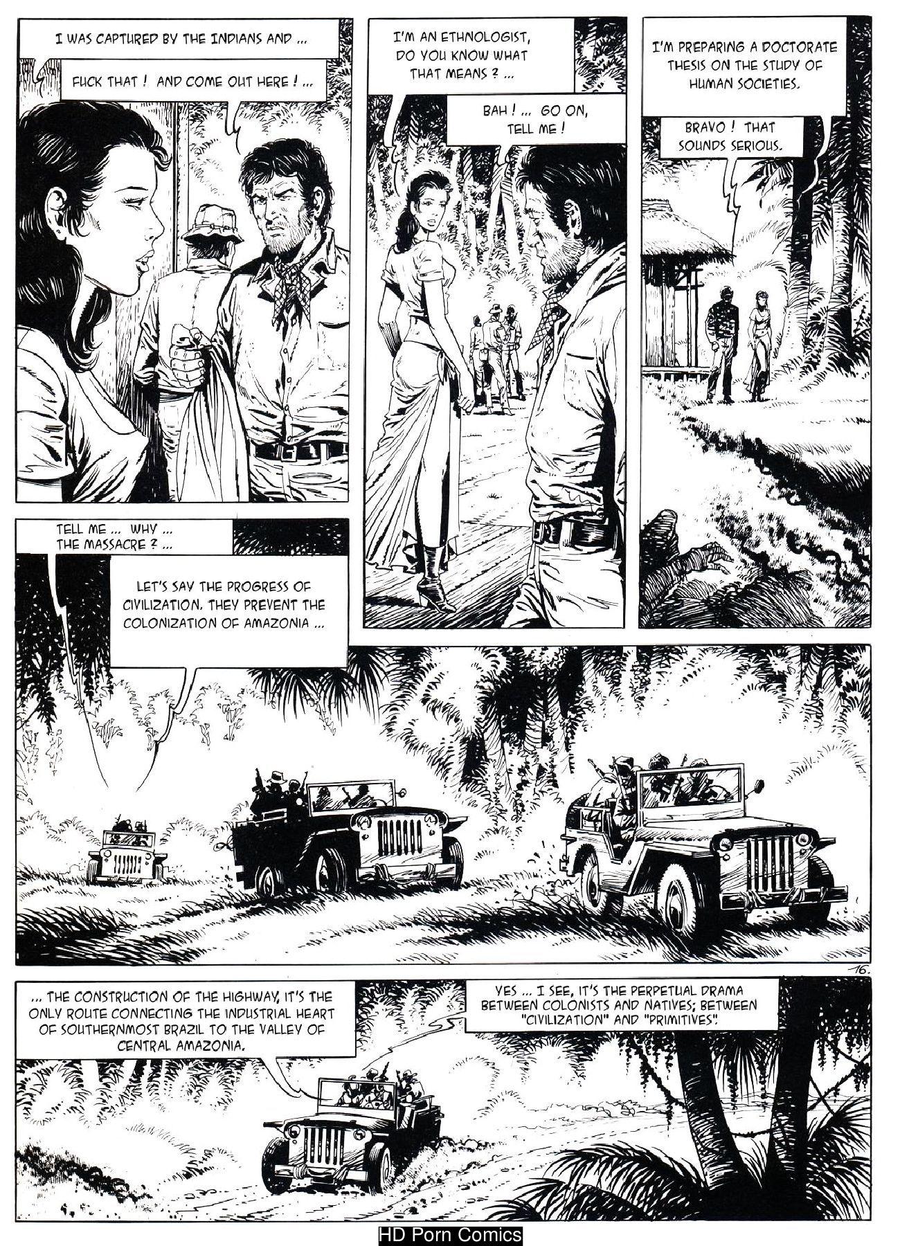 Lady Travel comic porn sex 17