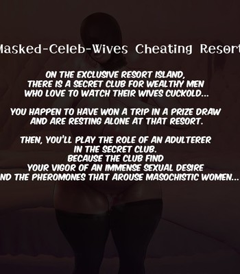 Masked Wife + Masked-Celeb-Wives Cheating Resort comic porn sex 11