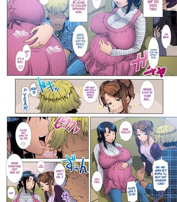 Hitozuma Life One time gal Ch.1-2  Colored & Black and White comic porn sex 112