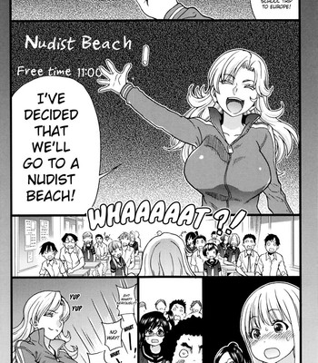 [Shiwasu no Okina] Nudist Beach ni Syuugaku Ryokoude!! – In school trip to the nudist beach!! [English] [Decensored] comic porn sex 11