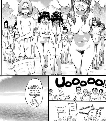 [Shiwasu no Okina] Nudist Beach ni Syuugaku Ryokoude!! – In school trip to the nudist beach!! [English] [Decensored] comic porn sex 19