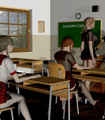 3D Futanari Class comic porn sex 16