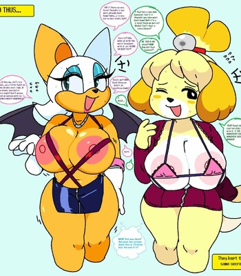 Rouge & Isabelle’s Night Out comic porn sex 10