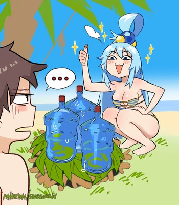 Aqua’s Thirst Trap? comic porn sex 2