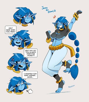 Porn Comics - Jenni the Djinn