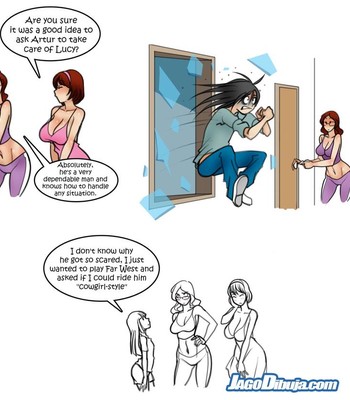 Living with HipsterGirl and GamerGirl Extras comic porn sex 8