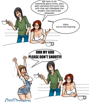 Living with HipsterGirl and GamerGirl Extras comic porn sex 9