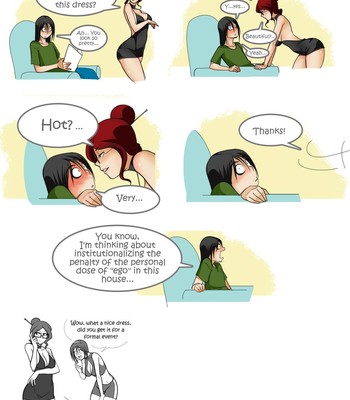 Living with HipsterGirl and GamerGirl Extras comic porn sex 11