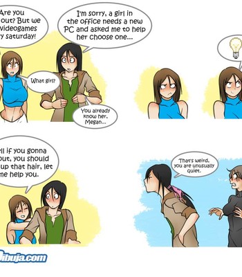 Living with HipsterGirl and GamerGirl Extras comic porn sex 13