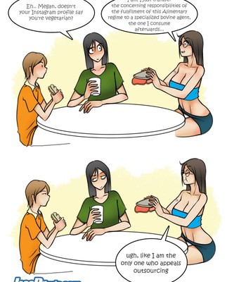 Living with HipsterGirl and GamerGirl Extras comic porn sex 42