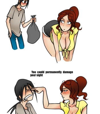 Living with HipsterGirl and GamerGirl Extras comic porn sex 45