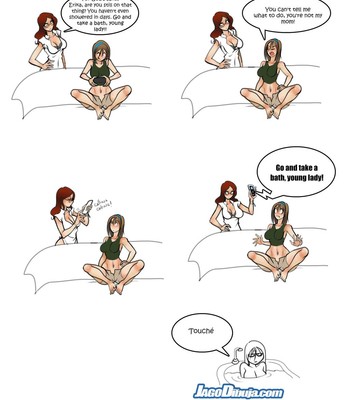 Living with HipsterGirl and GamerGirl Extras comic porn sex 48